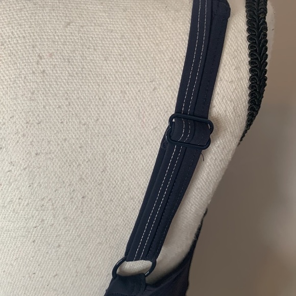 Speedo Sculpture Navy Silver swimsuit UK Sizing 30 - Picture 6 of 7